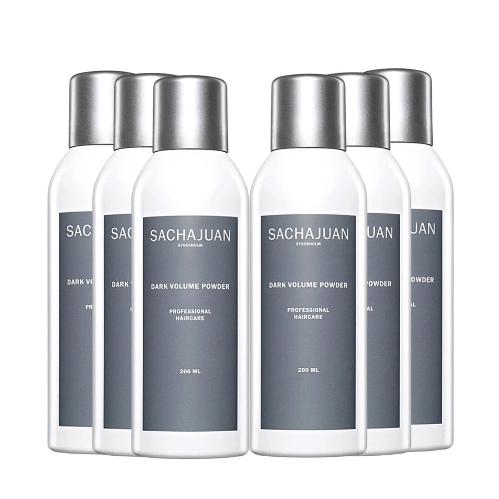6 PACK - SACHAJUAN Dark Volume Powder 6.7 Oz / 200 mL Each x6 - BRAND NEW